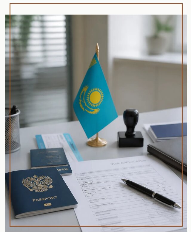 Оформление визы в Казахстан для поездки и работы в Чебоксарах